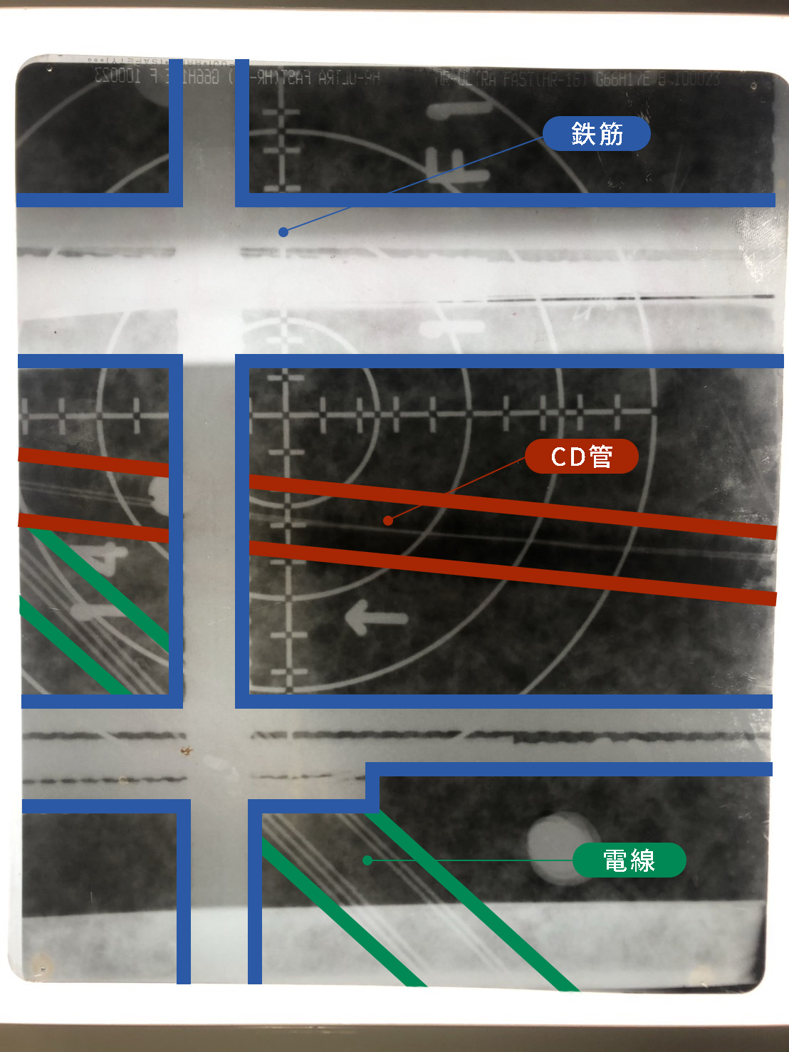X線探査結果
